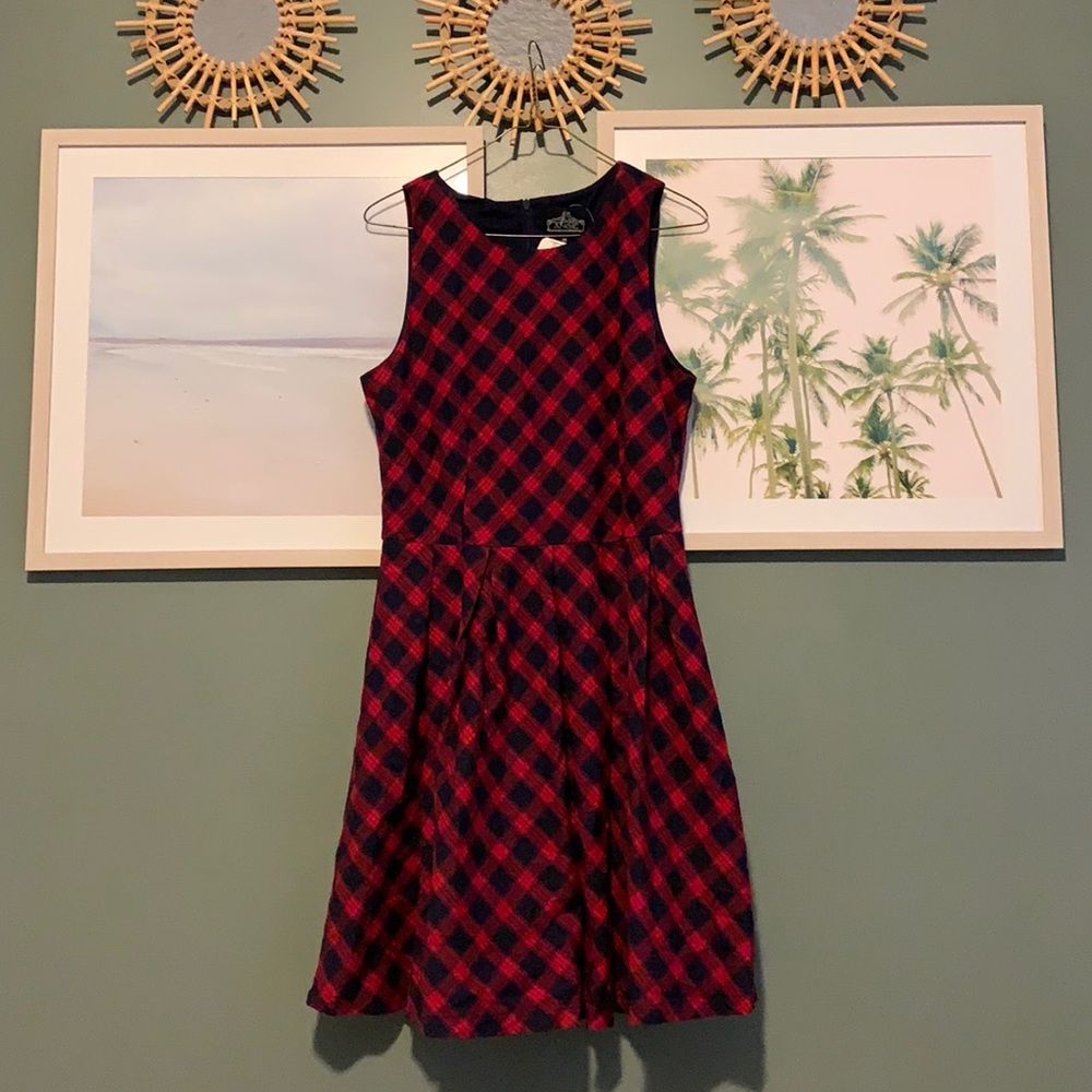 Plaid Christmas Dress